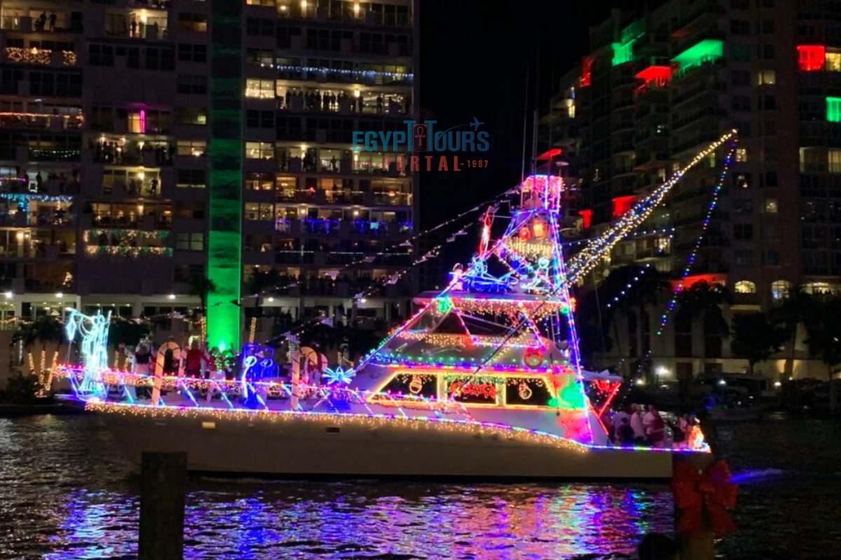 Barco de férias em Alexandria - Egypt Tours Portal