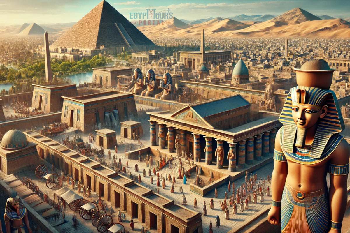 Memphis por IA no Egito Antigo - Egypt Tours Portal