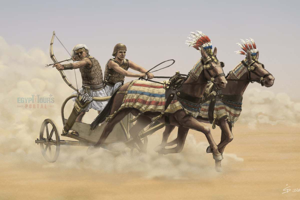 Carros de Guerra do Egito Antigo - Egypt Tours Portal