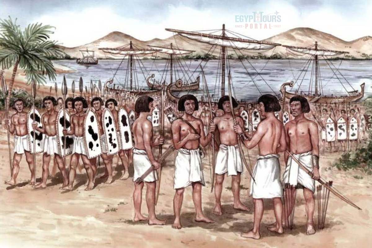 Treinamento militar do exército Egípcio antigo - Egypt Tours Portal