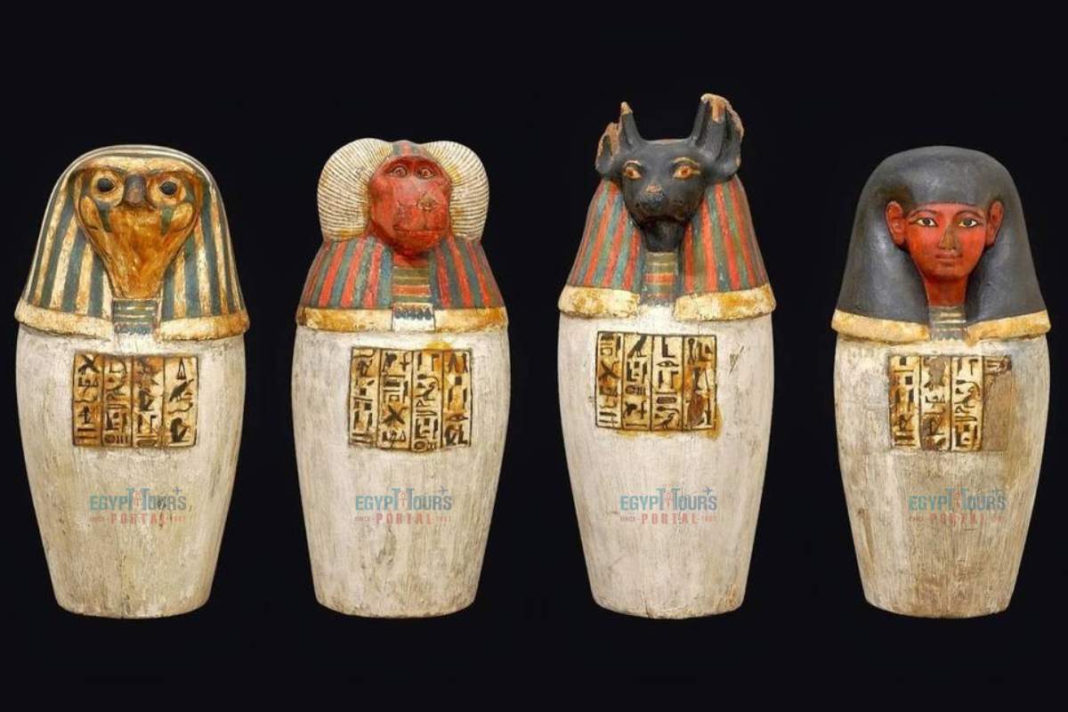 Vasos Canopos no Antigo Egito - Egypt Tours Portal