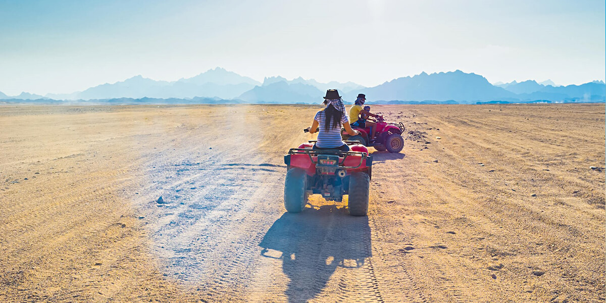 Excursão Super Safari De Quadriciclo Saindo Do Porto De Safaga - Egypt Tours Portal