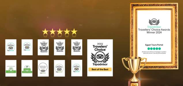 Classificação 5⭐ No TripAdvisor - Egypt Tours Portal
